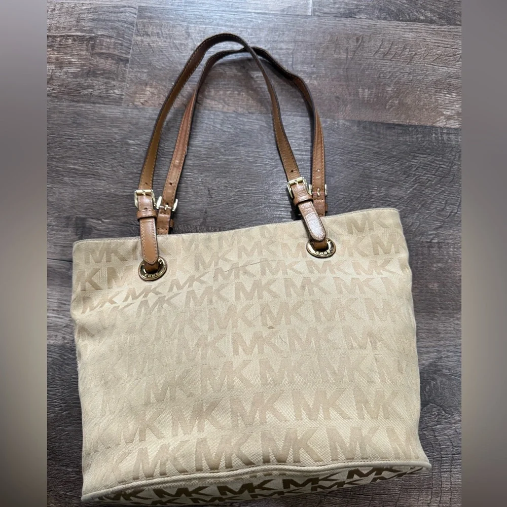 Michael Kors Brown Monogram‎ Tote Bag